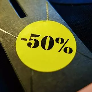Rabatmærker og udsalgsskilte