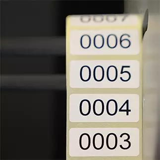 Fortløbende numre Fortløbende numre